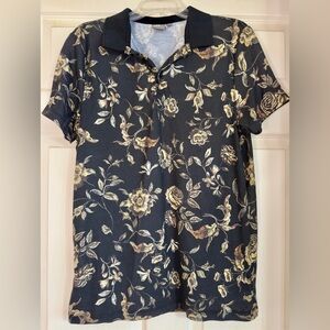 EUC‎ ASOS Y2K Men's floral print shirt Size L